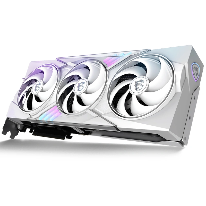 Placa de Vídeo MSI Gaming Trio OC White 16GB GeForce RTX5080 GDDR7 - 912-V531-045 - Imagem 2