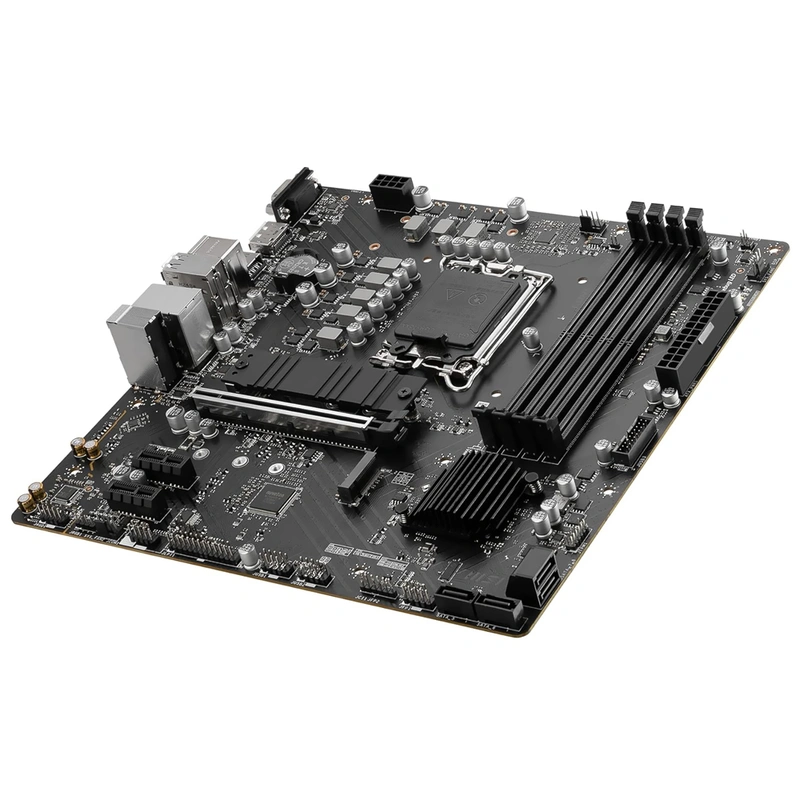 Placa Mãe MSI Pro B760M-P Socket LGA 1700 VGA DDR5 Intel B760 Micro ATX - Imagem 2