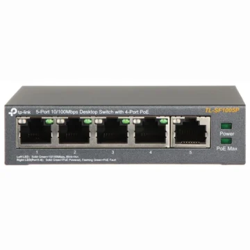 Hub Switch Tp-link TL-SF1005P 4P Poe 5 Portas - 10100Mbps