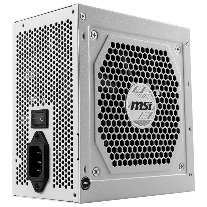 Fonte de Alimentação MSI Mag A850GL 850W ATX 3.1 Modular 80 Plus Gold - Branco - Imagem 3
