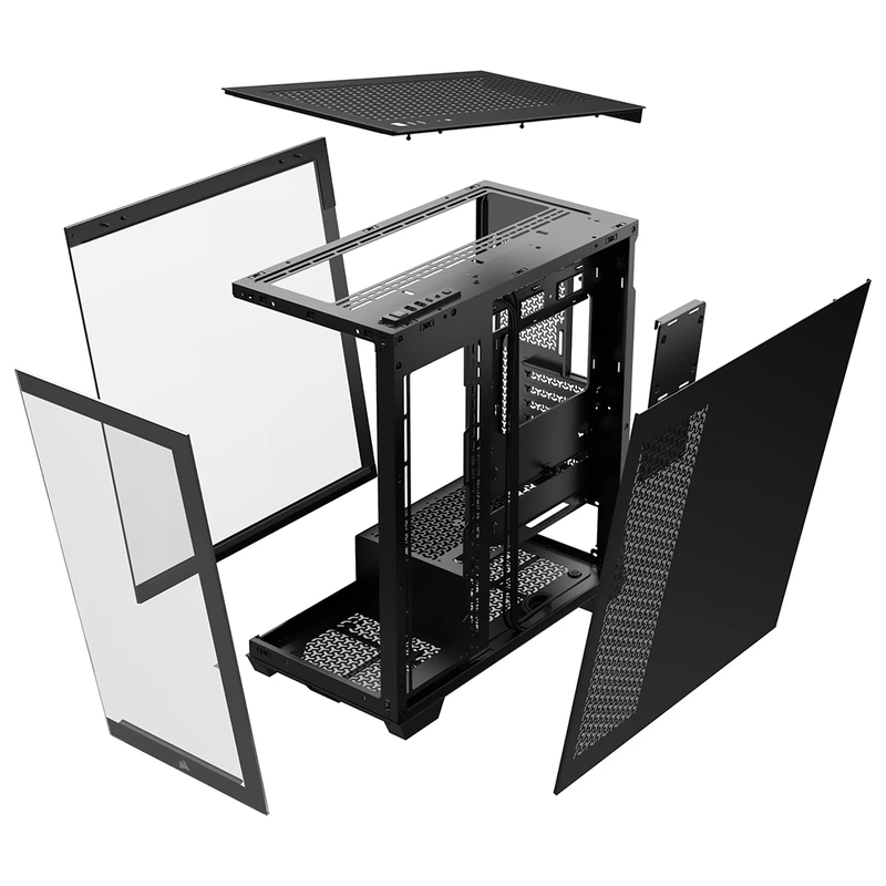 Gabinete Gamer Corsair 3500 Series CC-9011276-WW Mid Tower - Preto - Imagem 4