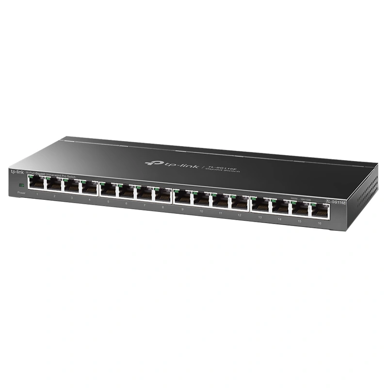Hub Switch Tp-link TL-SG116E 16 Portas - 101001000Mbps - Imagem 2