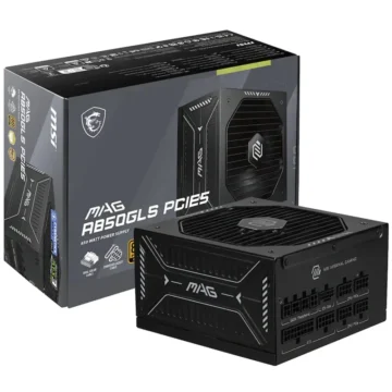 Fonte de Alimentação MSI Mag A850GLS 850W ATX 3.1 Modular 80 Plus Gold