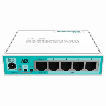 Switch Mikrotik RB 750GR3 HEX L4- Branco